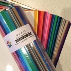 Adhesive Themed and All Color Packs