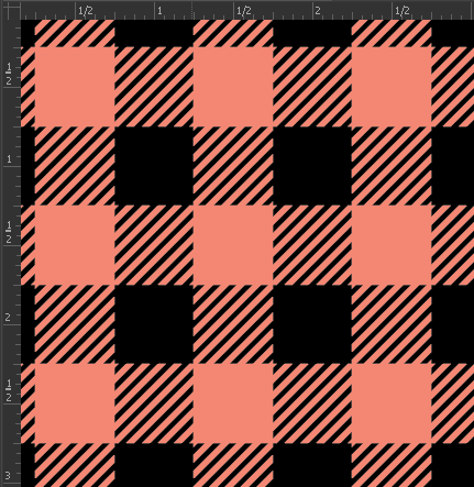 Printed HTV - BUFFALO PLAID