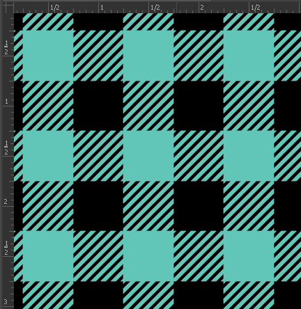 Printed Matte Adhesive Vinyl - BUFFALO PLAID