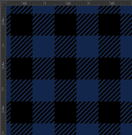 Printed Matte Adhesive Vinyl - BUFFALO PLAID