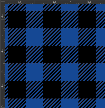 Printed Matte Adhesive Vinyl - BUFFALO PLAID