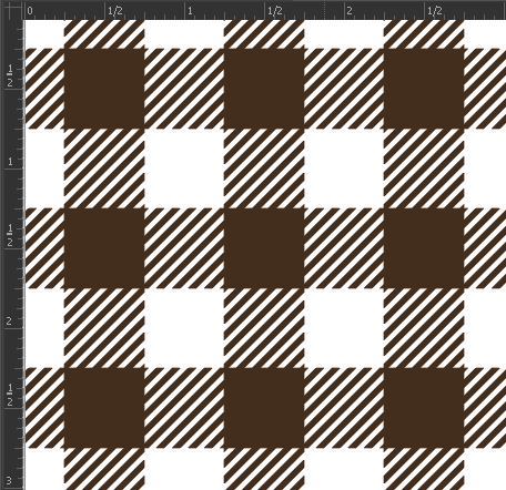 Printed HTV - BUFFALO PLAID