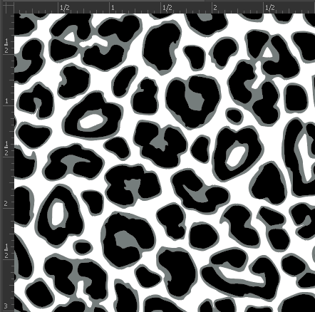 Printed HTV  - LEOPARD