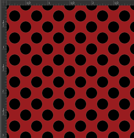 Printed  HTV - POLKA DOTS