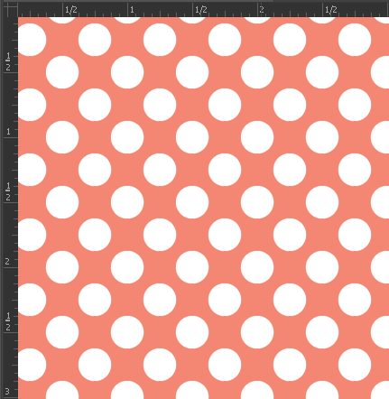 Printed Matte Adhesive Vinyl - POLKA DOTS