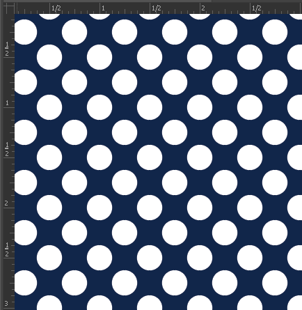Printed  HTV - POLKA DOTS