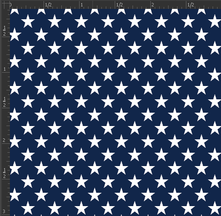 Printed Gloss Adhesive Vinyl - STARS & STRIPES