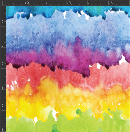 Printed  HTV - WATERCOLOR