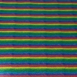 TNYSTR Tiny Bright Stripes Siser Glitter HTV Sheet