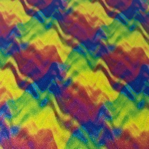 WAVYRB Wavy Rainbow Siser Glitter HTV Sheet